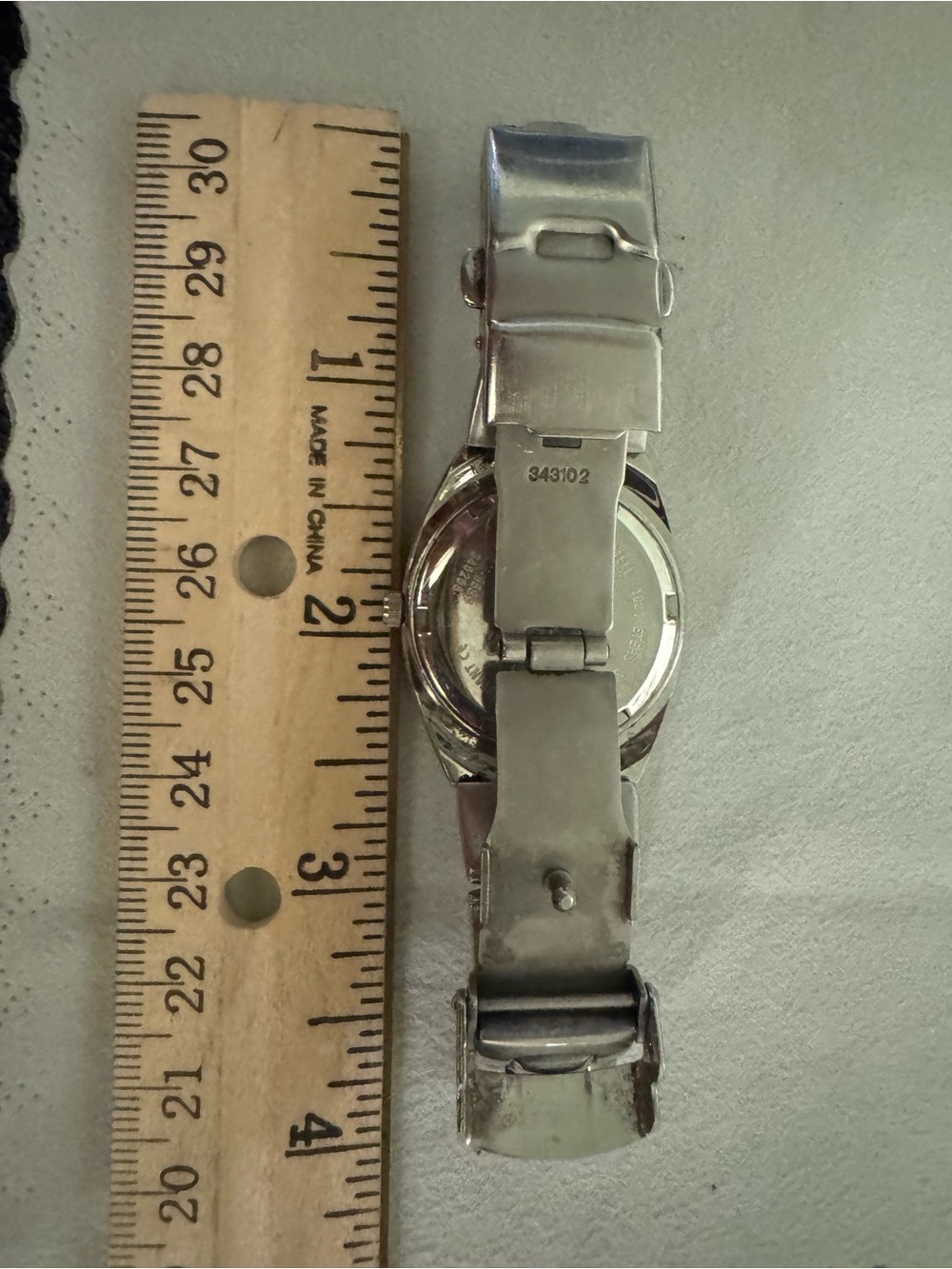 Fossil Silver Stainless Steel Day Date Watch with White Dial - Picture 3 of 13